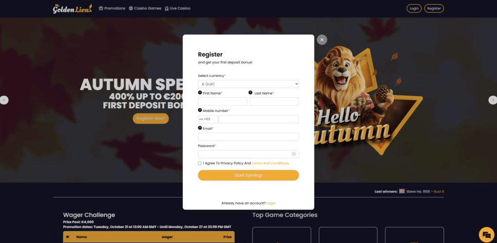 Golden Lion