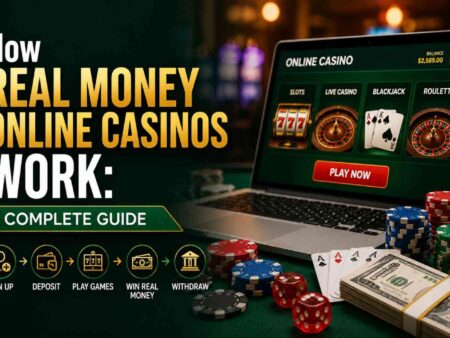 How Real Money Online Casinos Work: A Complete Guide