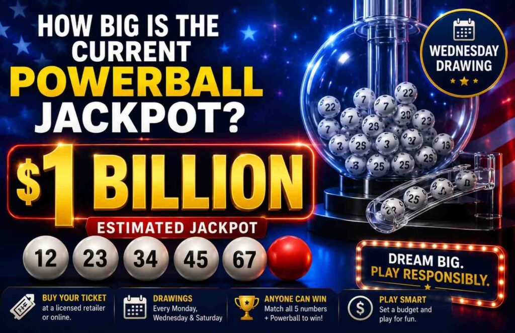 Powerball Wednesday Drawing: $1 Billion Jackpot, Winning Numbers & What to Know
