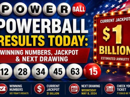 Powerball Results Today: Winning Numbers, Jackpot & Next Drawing