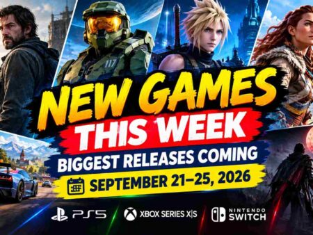 New Games This Week: Biggest Releases Coming September 21–25, 2026